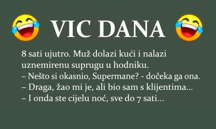 VIC DANA: Žena i njen muž "Superman"