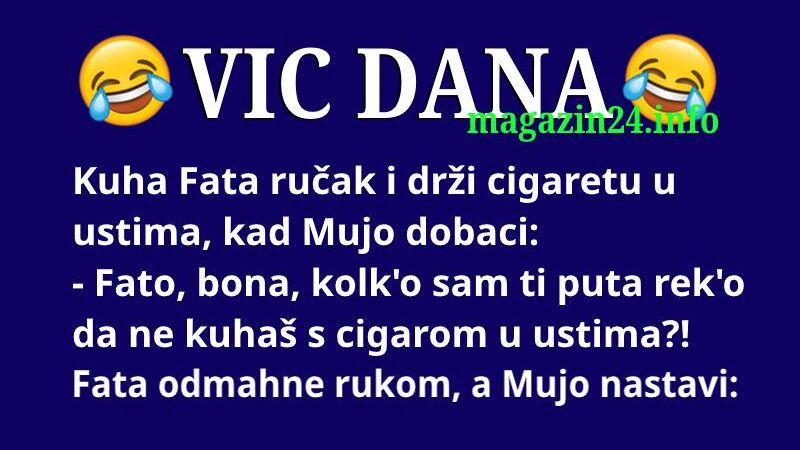 VIC DANA: Kuha s cigaretom