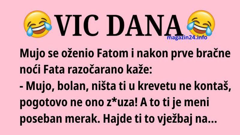 VIC DANA: Fata nakon prve bračne