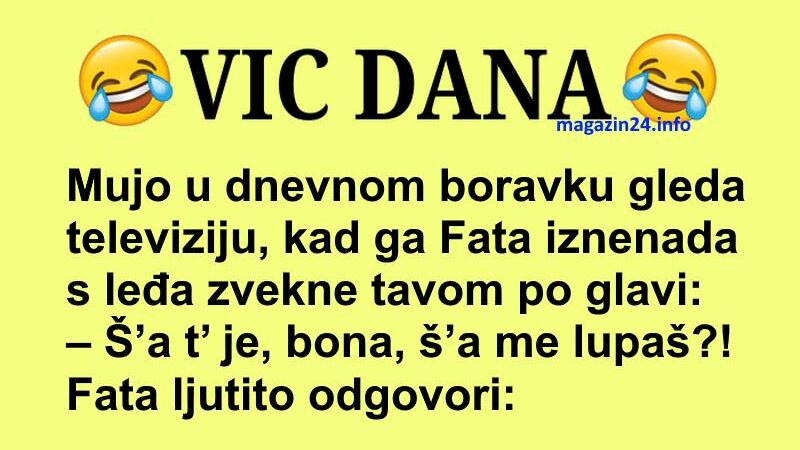 VIC DANA: Tavom po glavi