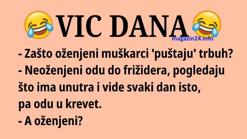 VIC DANA: Zašto “puštaju” trbuh?