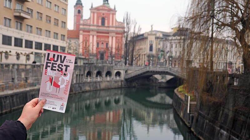 U Ljubljani traje LUV fest, festival ljubavi koji donosi posebne pogodnosti za otkrivanje ovog grada!