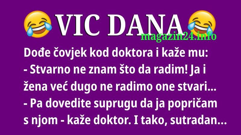VIC DANA: Ne rade ‘one stvari’