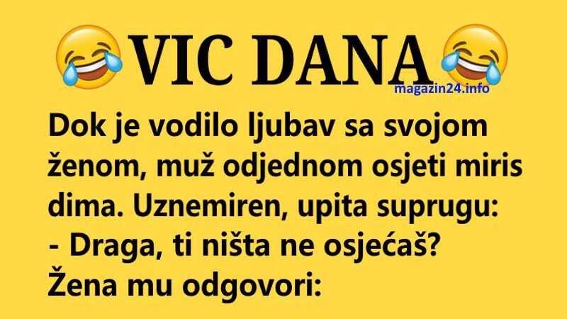 VIC DANA: Miris dima