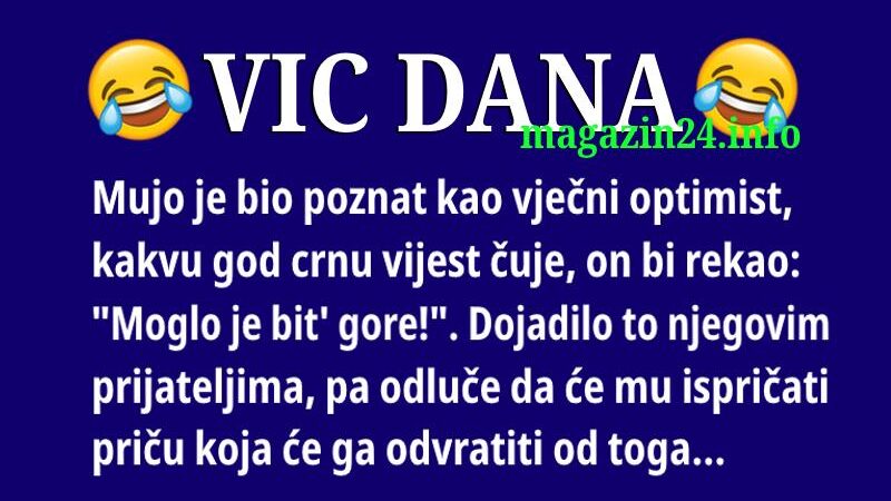 VIC DANA: Vječni optimist