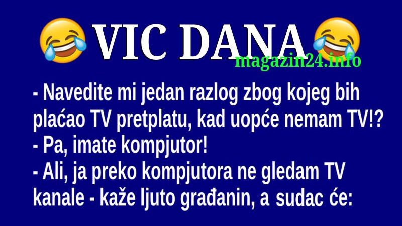 VIC DANA: TV pretplata