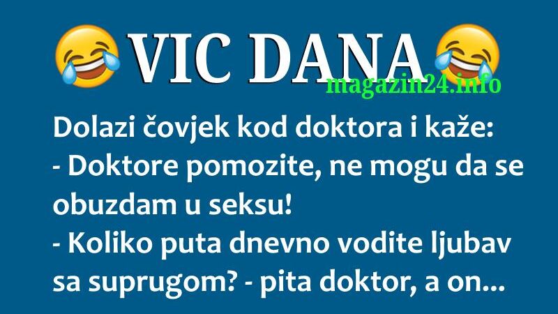VIC DANA: Ne može se obuzdati