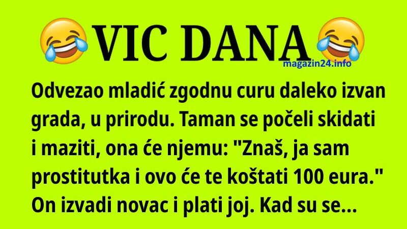 VIC DANA: Vožnja u prirodu